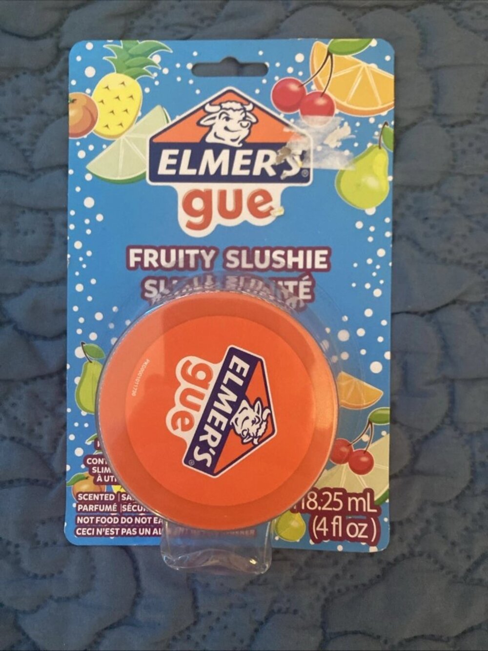 Elmer's Gue Pre-Made Slime 4oz Fruity Slushie NEW SEALED Kids Arts Crafts